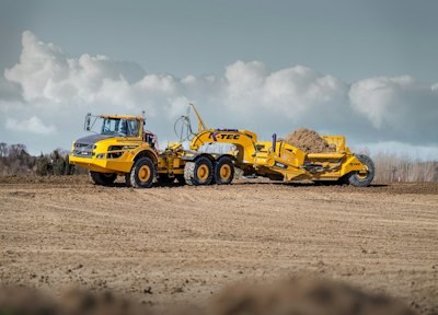 K-Tec Meluncurkan Scraper ADT 1232 dengan Kapasitas 32 Yard untuk Articulated Ha