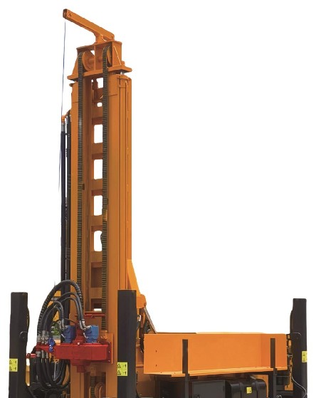 Rig Pengeboran Sumur Air Tipe Crawler Qianchuan 660