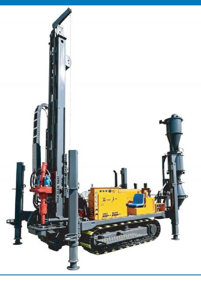 Runquan HTRC-500 Reverse Circulation Multi-Function Drilling Rig