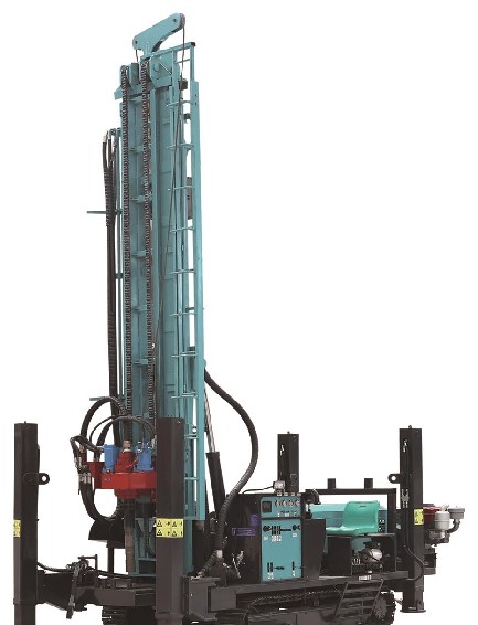 Rig Pengeboran Sumur Air Crawler Tipe 350 Qianchuan