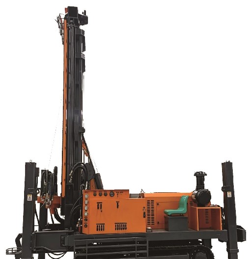 Rig Pengeboran Sumur Air Crawler Tipe 450 Qianchuan