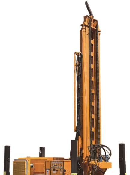 Rig Pengeboran Sumur Air Tipe Crawler Qianchuan 1000