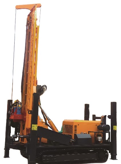 Rig Pengeboran Sumur Air Tipe Crawler Qianchuan 500