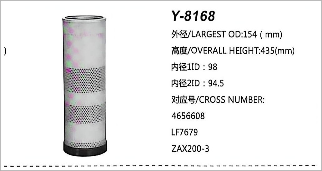 液压油滤芯 Y-8168