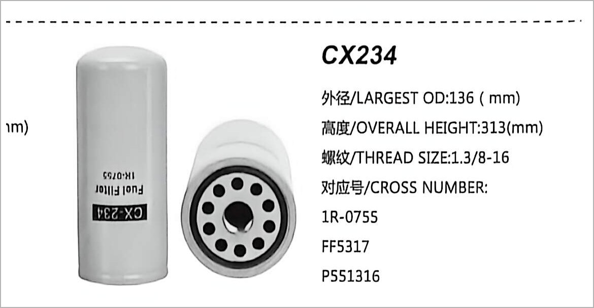 Filtro de Combustível Diesel CX234