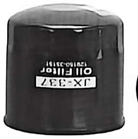 Filtro de óleo de rosca JX337 para escavadeira