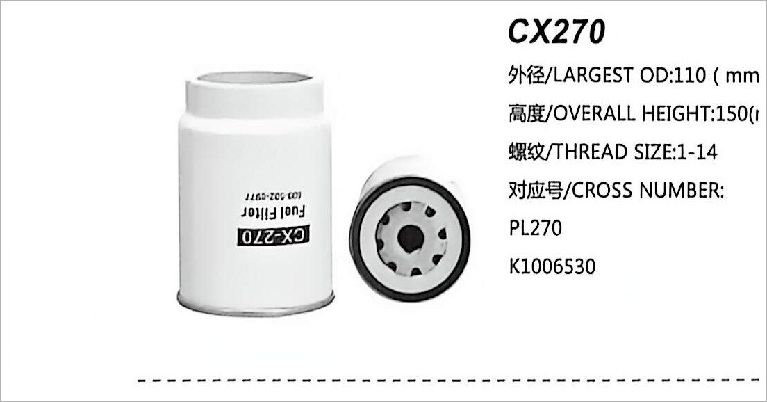 Filtro de Combustível Diesel CX270