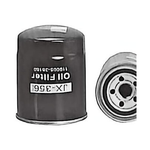 Filtro de óleo spin-on JX356 para escavadeira