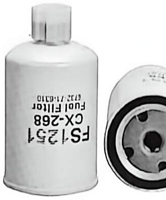 Filter Bahan Bakar Diesel CX268 untuk Excavator